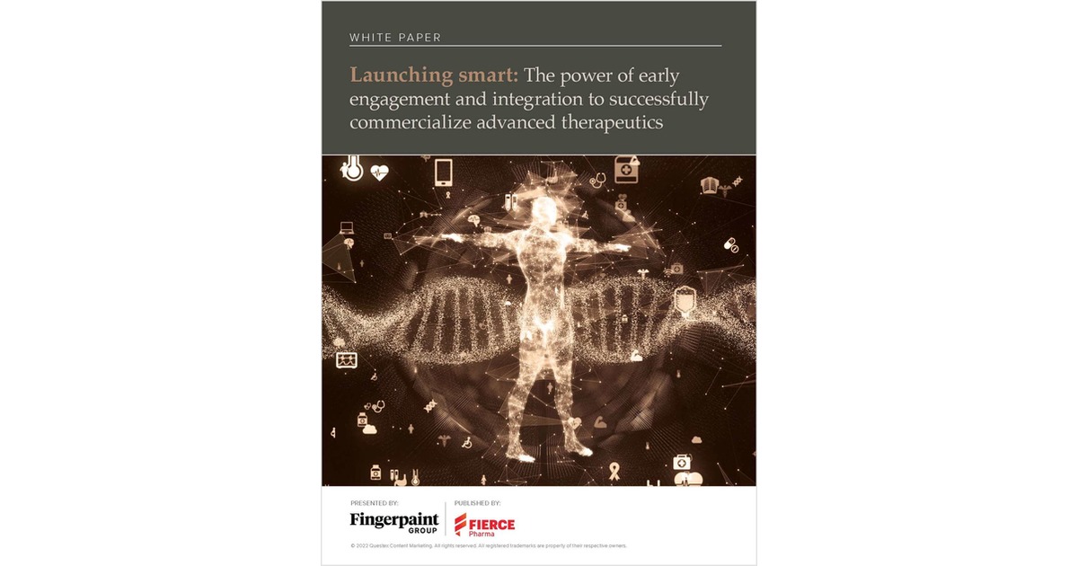 Fingerpaint Group  Fierce Pharma Announces Fingerpaint Group Whitepaper on  Launching Advanced Therapeutics