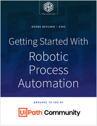 Getting Started With Robotic Process Automation