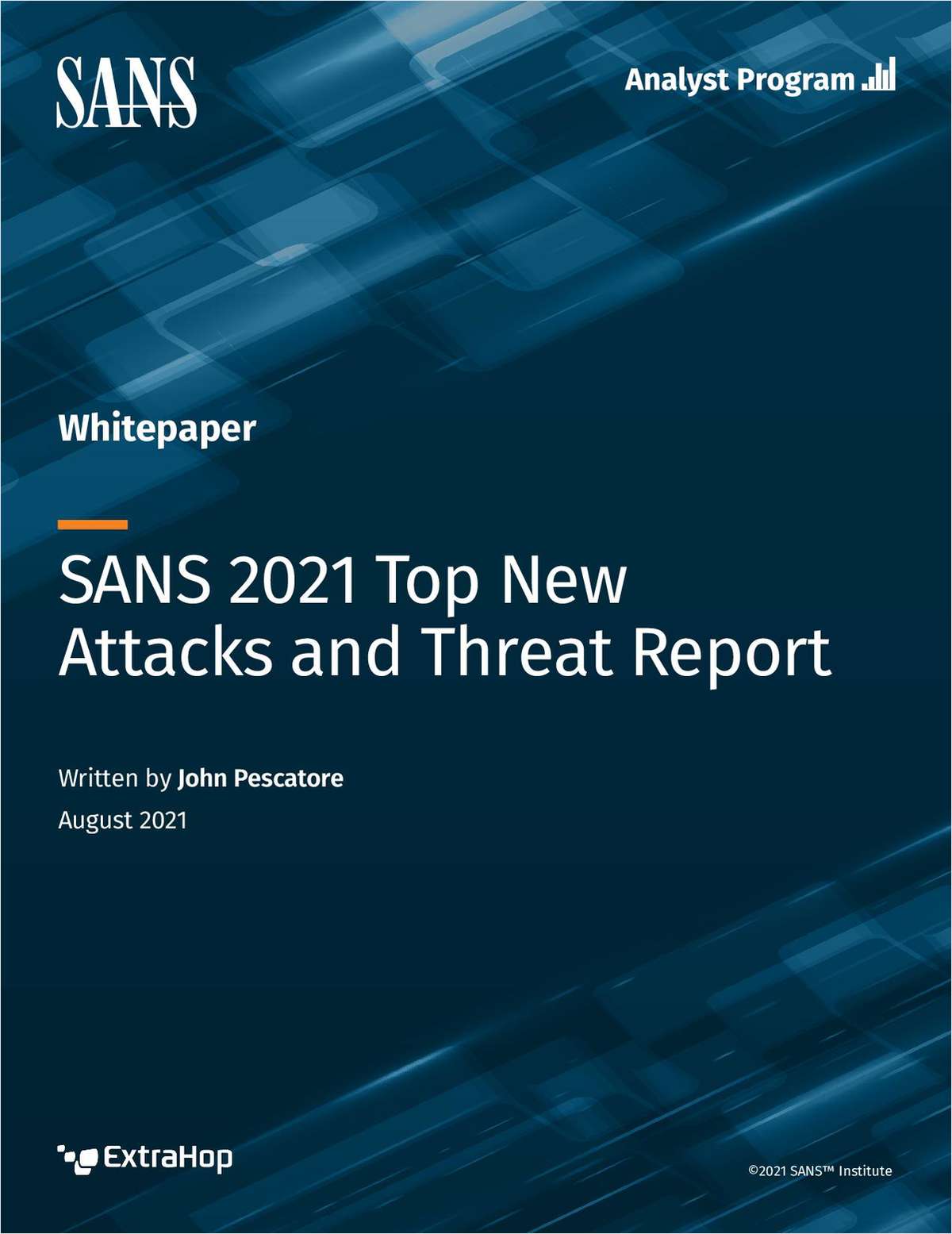 SANS 2021 Top New Attacks and Threat Report