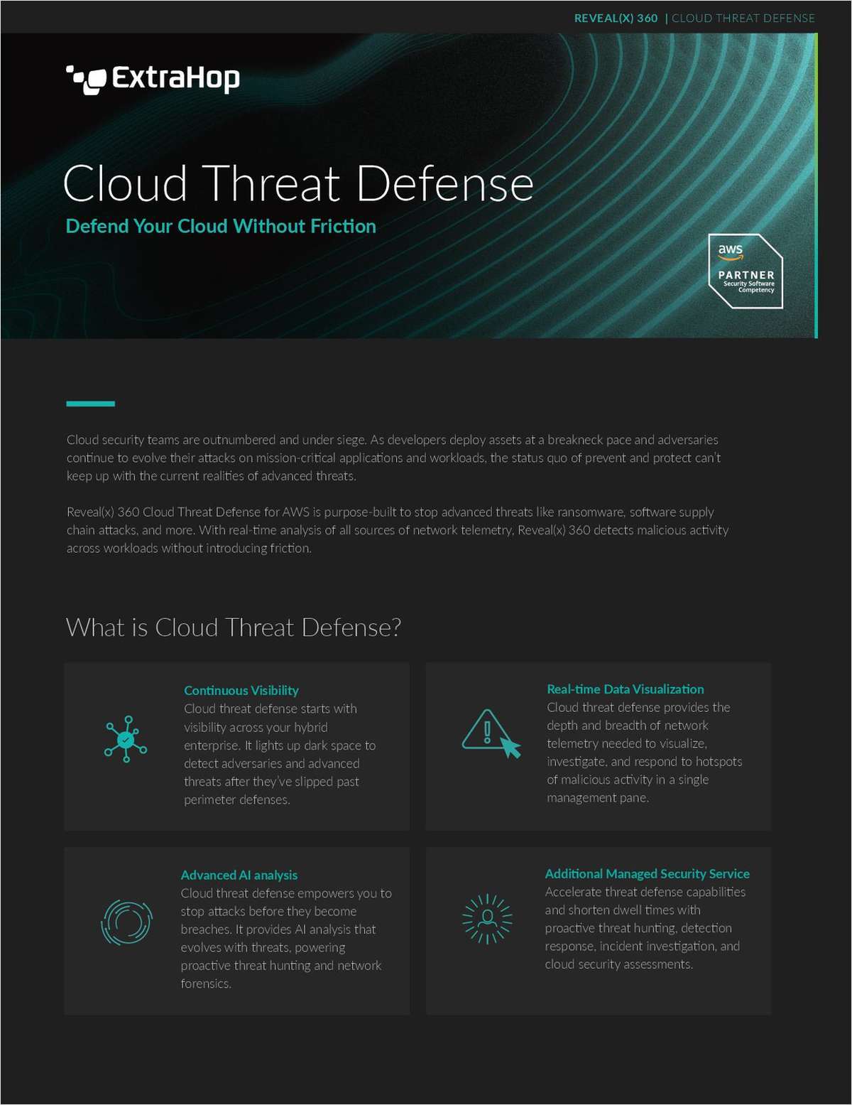 Frictionless Cloud Threat Defense for AWS