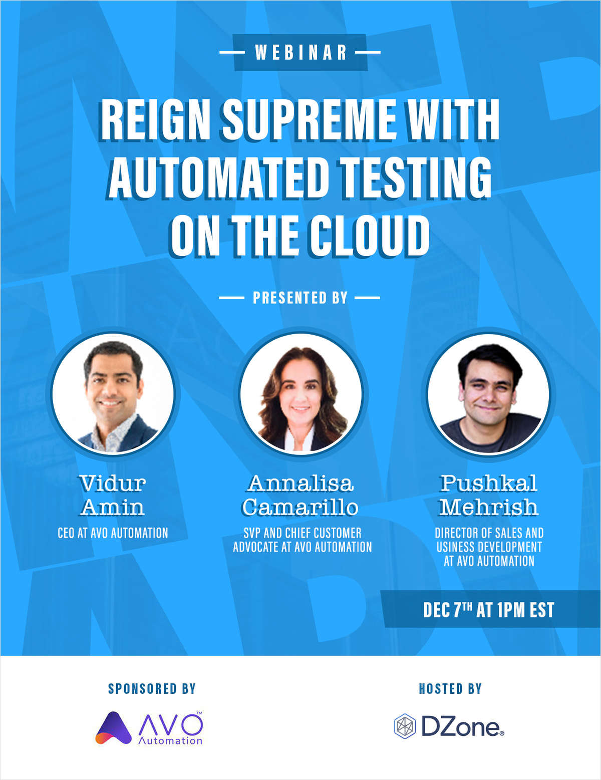 Reign Supreme With Automated Testing on the Cloud