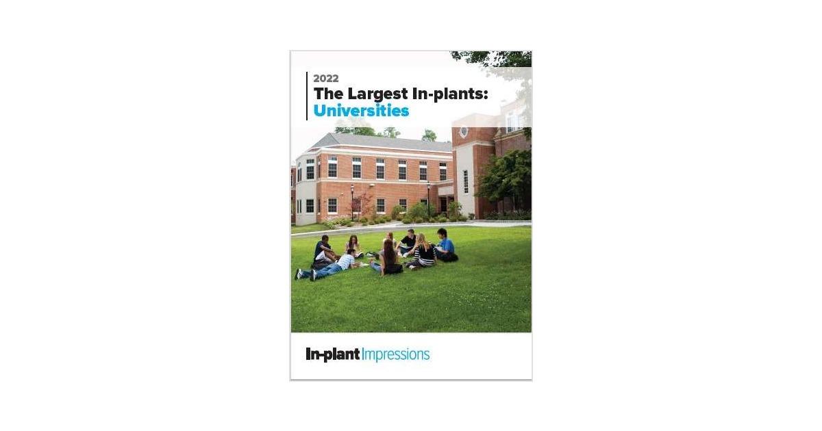 The 25 Largest University In-plants (2022)