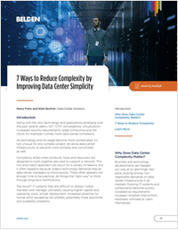 Seven Ways to Reduce Data Center Complexity