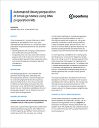Automated Library Preparation of Small Genomes Using DNA Preparation Kits