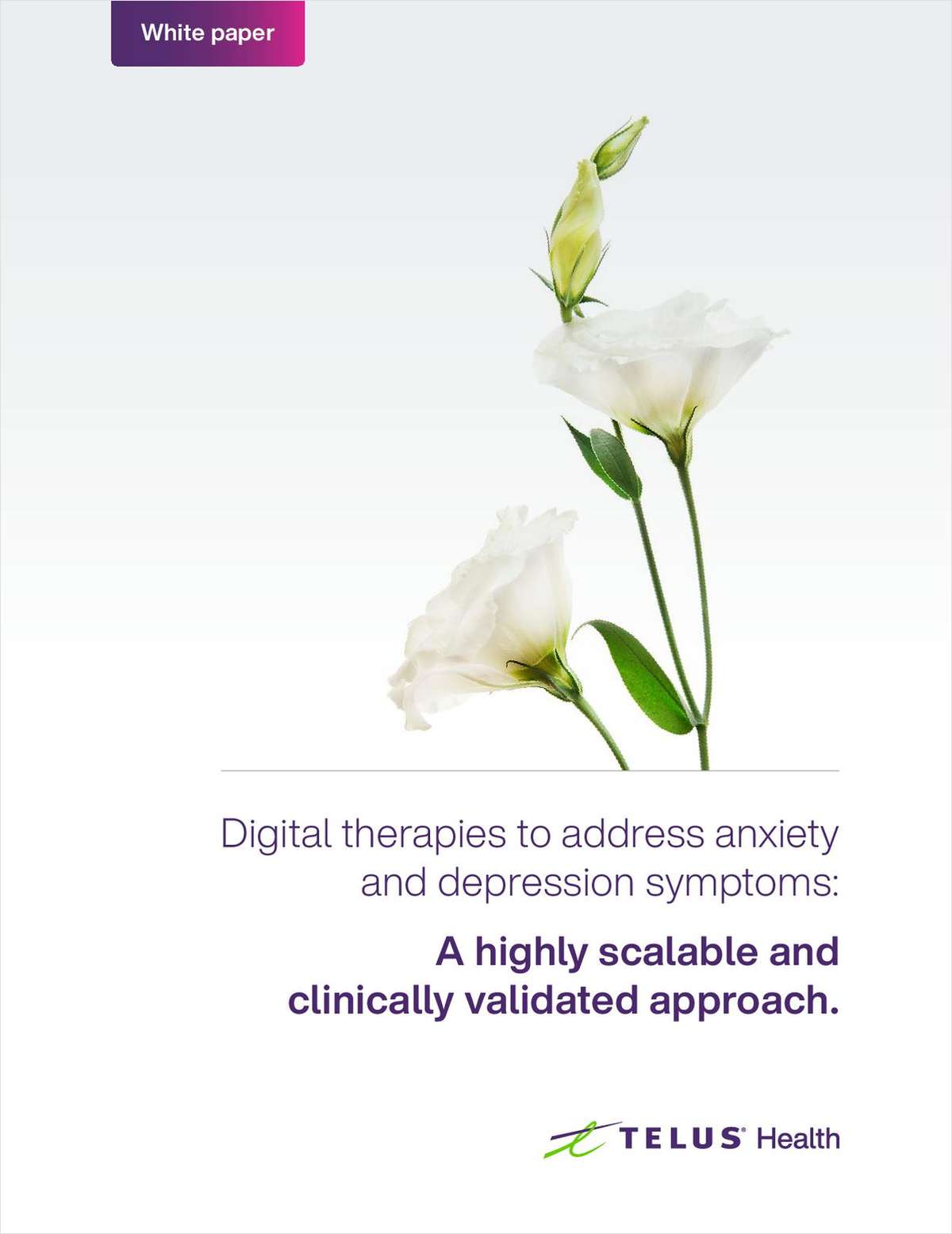 Digital Therapies to Address Anxiety and Depression Symptoms