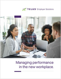 Managing Performance in the New Workplace