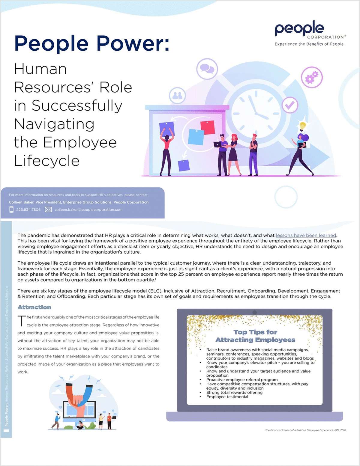 People Power: Human Resources' Role in Successfully Navigating the Employee Lifecycle