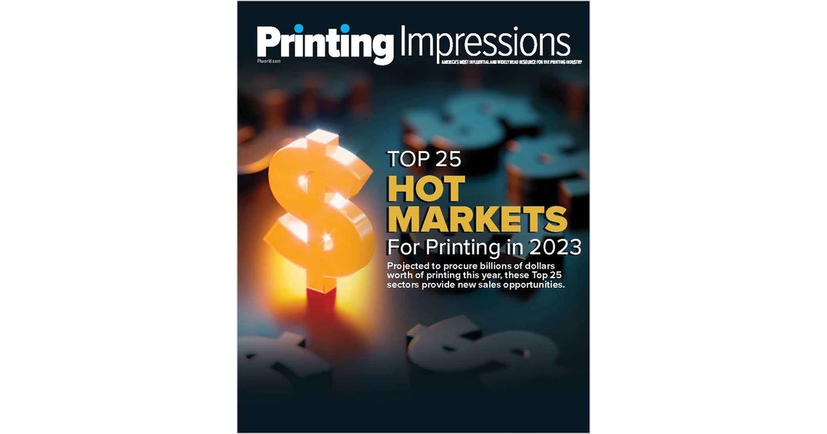 Top 25 Hot Markets For Printing in 2023