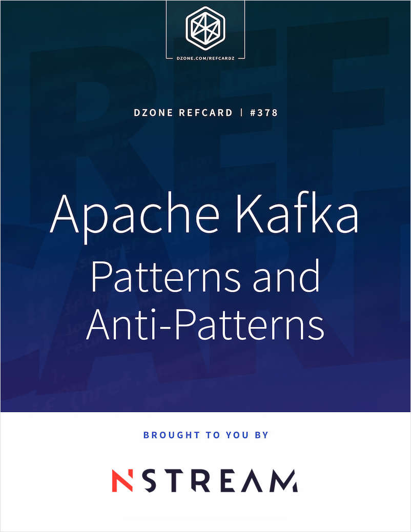 Apache Kafka Patterns and Anti-Patterns
