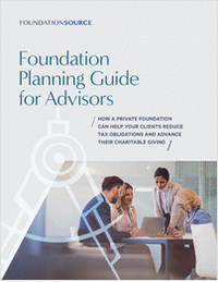 Foundation Planning Guide for Advisors
