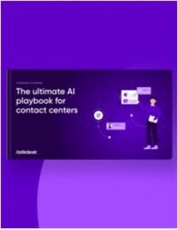 The ultimate AI playbook for contact centers