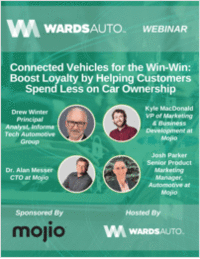 Connected Vehicles for the Win-Win: Boost Loyalty by Helping Customers Spend Less on Car Ownership