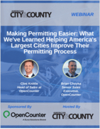 Making Permitting Easier: What We've Learned Helping America's Largest Cities Improve Their Permitting Process