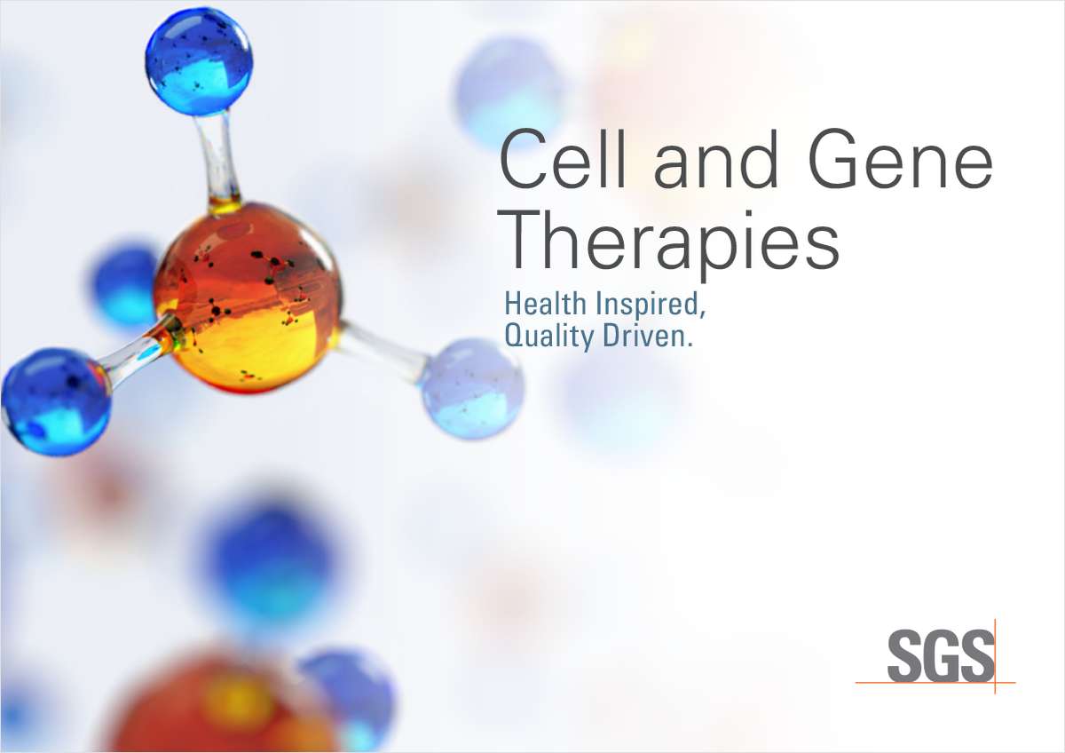 Industry-leading solutions for every stage of the Cell & Gene Therapy development process