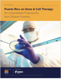 Puerto Rico on Gene & Cell Therapy: An Unparalleled Proposal for Non-Dilutive Funding