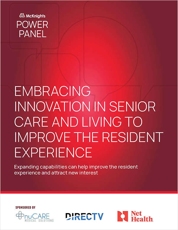 Embracing innovation in senior care and living to improve the resident experience