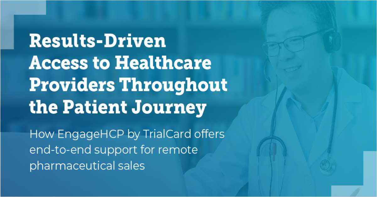 Results-Driven Access to Healthcare Providers Throughout the Patient Journey