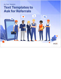 In the Trades: Text Templates to Ask for Referrals