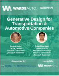 Generative Design for Transportation & Automotive Companies