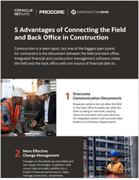 5 Benefits of Connecting the Field and Back Office in Construction