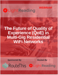 The Future of Quality of Experience (QoE) in Multi-Gig Residential WiFi Networks