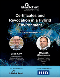 Certificates and Revocation in a Hybrid Environment
