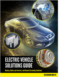 Machine Vision Guide for EVs and Components