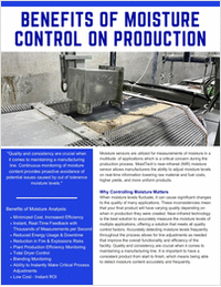 Production Benefits of Moisture Control Sensors and Systems