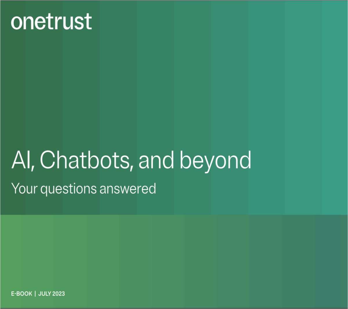AI, Chatbots, and beyond