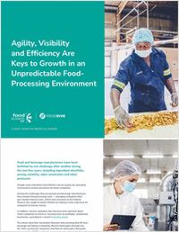 Increase Agility and Efficiency in an Unpredictable Food-Processing Environment