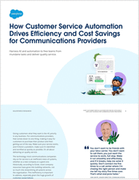 How automation and AI revolutionizes customer service for communications service providers