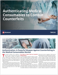Authenticating Medical Consumables to Combat Counterfeits
