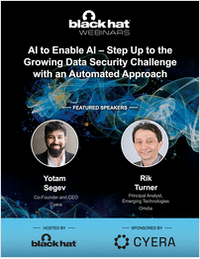 AI to Enable AI -- Step Up to the Growing Data Security Challenge with an Automated Approach