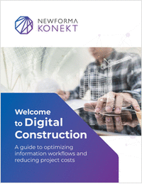 Welcome to Digital Construction: A Guide to Optimizing Information Workflows and Reducing Project Costs