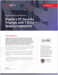 Pixelle's OT Security Triumph with Security Inspection