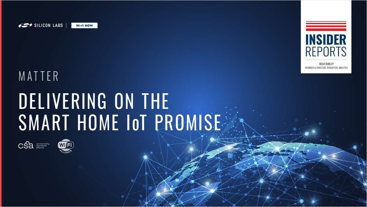Matter: Delivering on the Smart Home IoT Promise