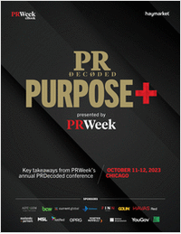 PRWeek's PRDecoded: Purpose+ eBook