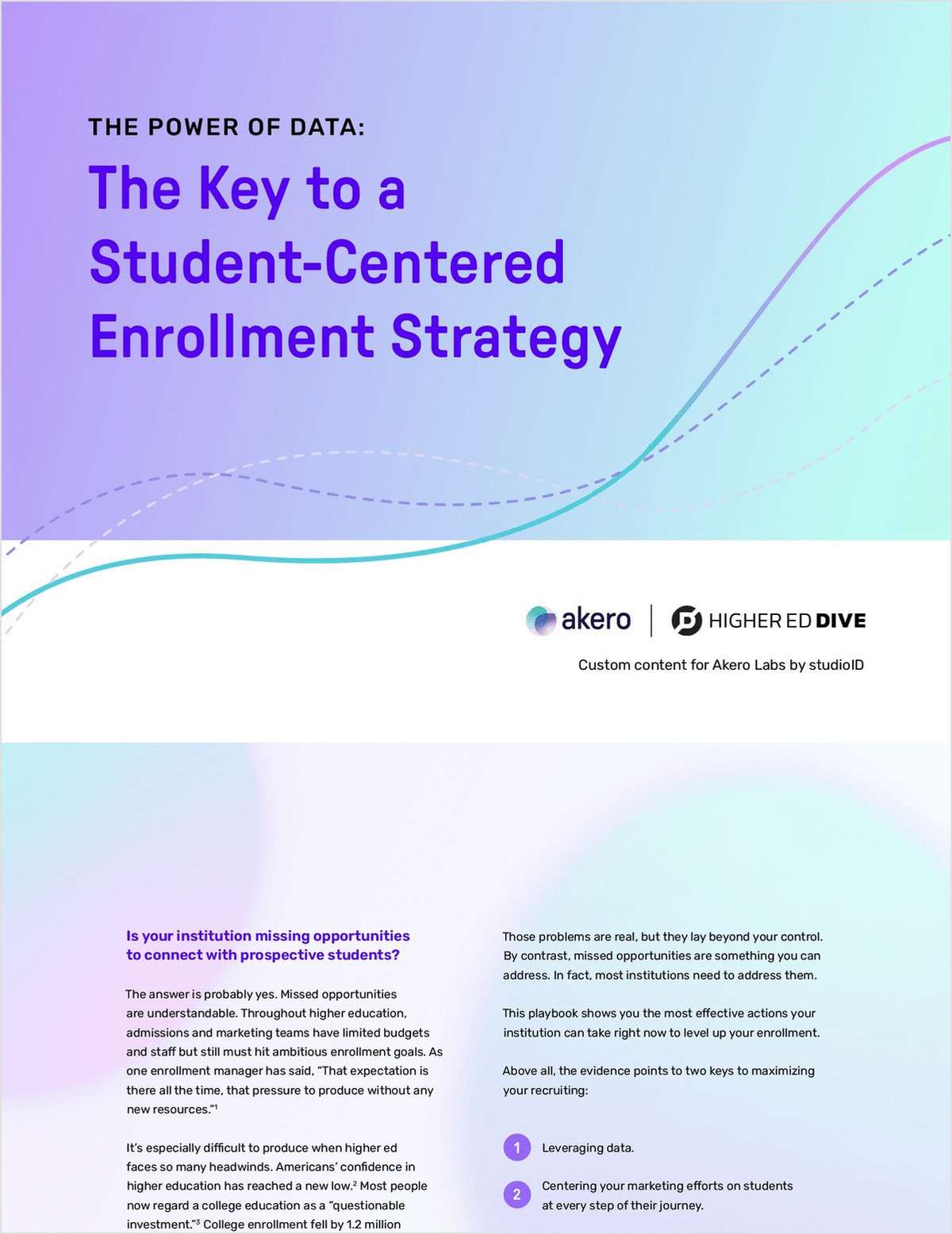 What Are the 2 Best Ways to Boost Your Institution's Enrollment?