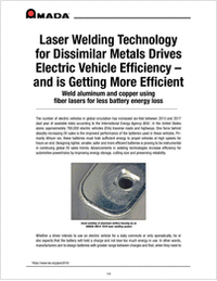 Laser Welding Technology for Dissimilar Metals Drives EV Efficiency - and is Getting More Efficient