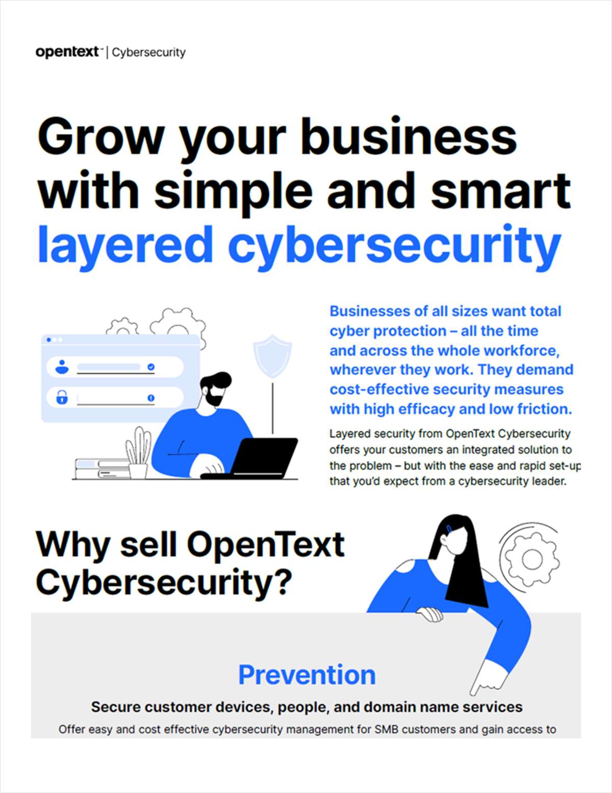 Grow your business with simple and smart layered cybersecurity