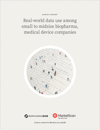 Real-World Data Use Trends Among BioPharma and Medical Device Companies