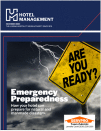 Emergency Preparedness: How your hotel can prepare for natural and manmade disasters