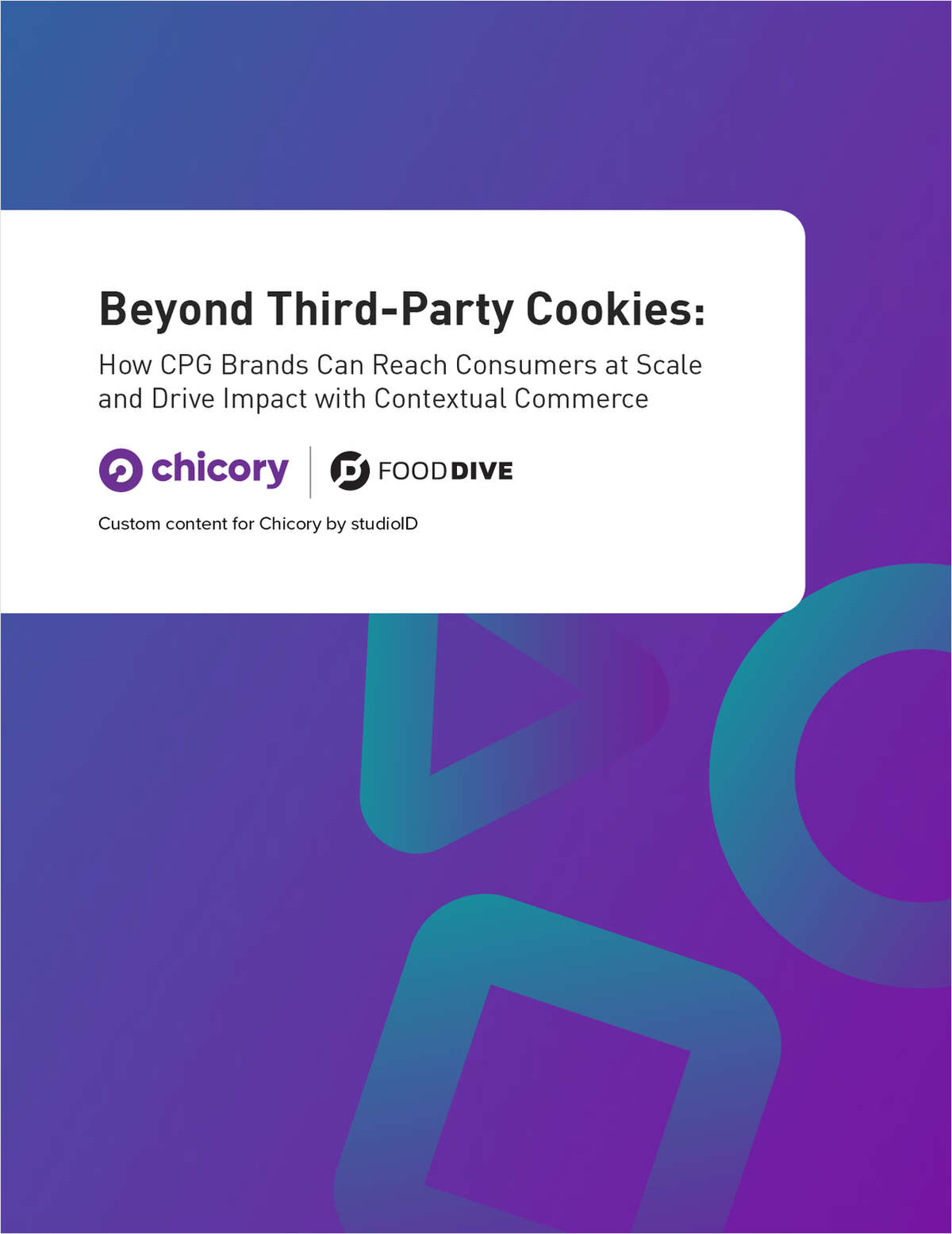 Contextual Commerce: The Win-Win-Win for Your Food Brand as the World Pivots from Third-Party Cookies