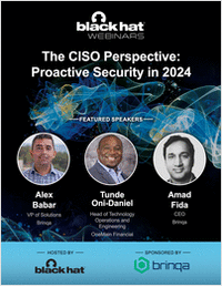 The CISO Perspective: Proactive Security in 2024
