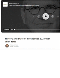 History and State of Proteomics 2023 with John Yates