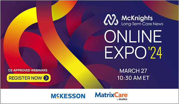 McKnight's Spring Online Expo