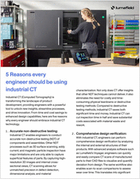 5 Reasons every engineer should be using industrial CT