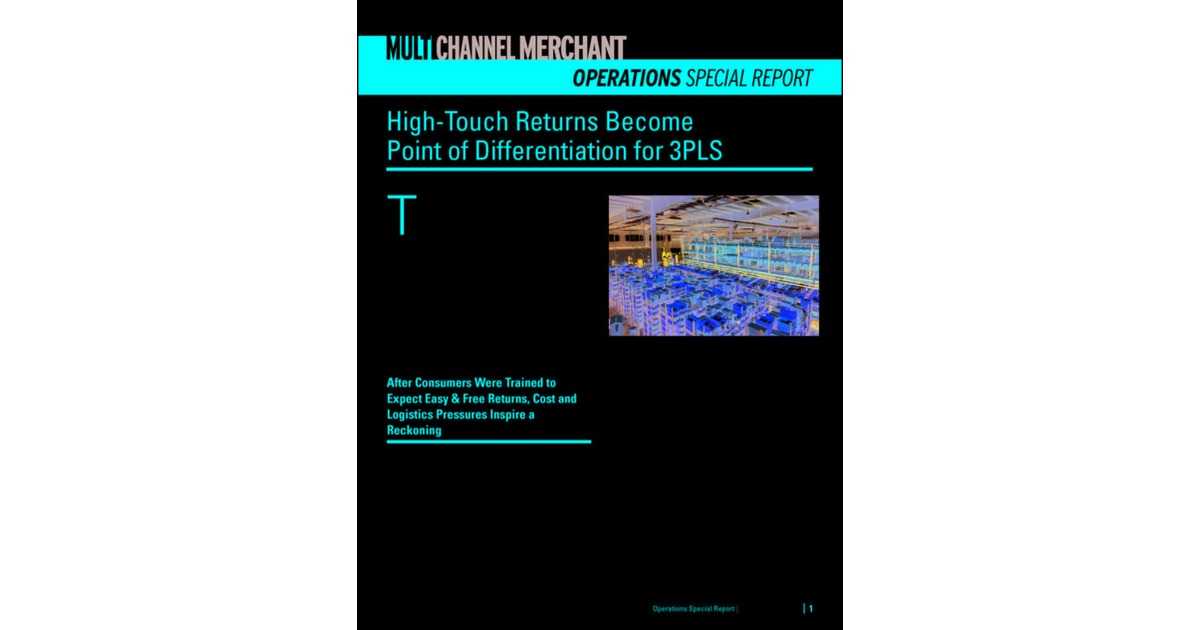 High-Touch Returns Become Point of Differentiation for 3PLs, Free WSI Supply Chain Solutions Special Report - Vimarsana News