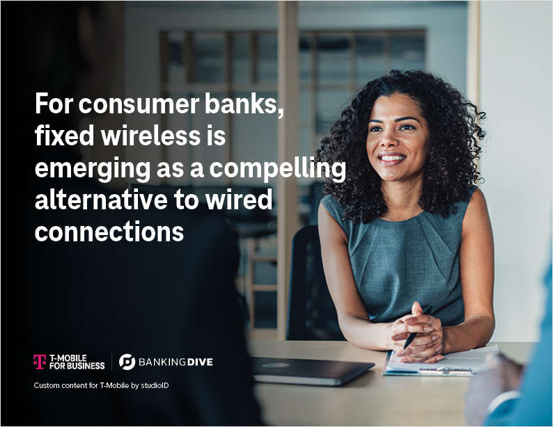 Why Consumer Banks Are Turning to Fixed Wireless Access
