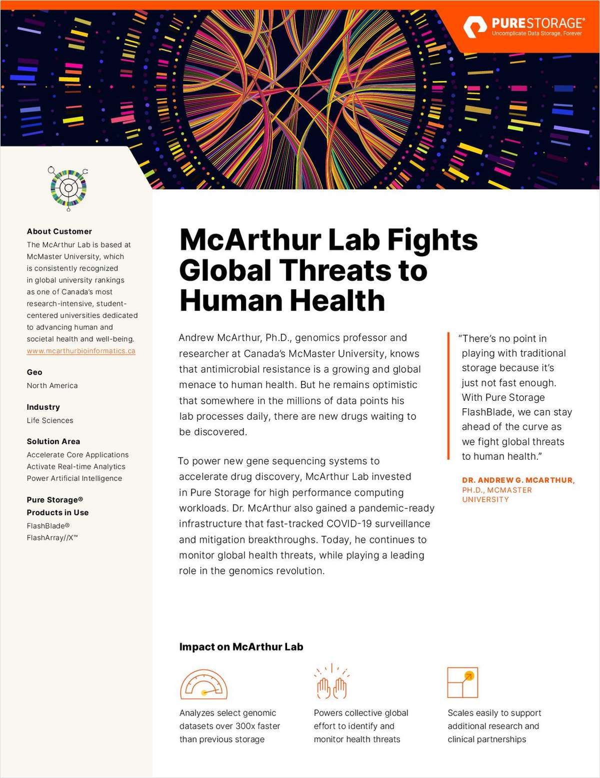 McArthur Lab Fights Global Threats to Human Health